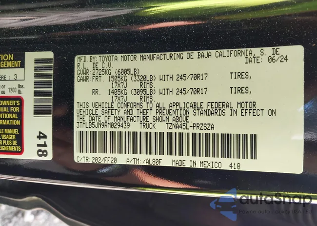 3TMLB5JN9RM029439: 43068137