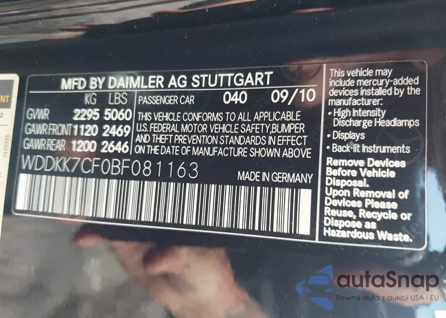 WDDKK7CF0BF081163: 43069160