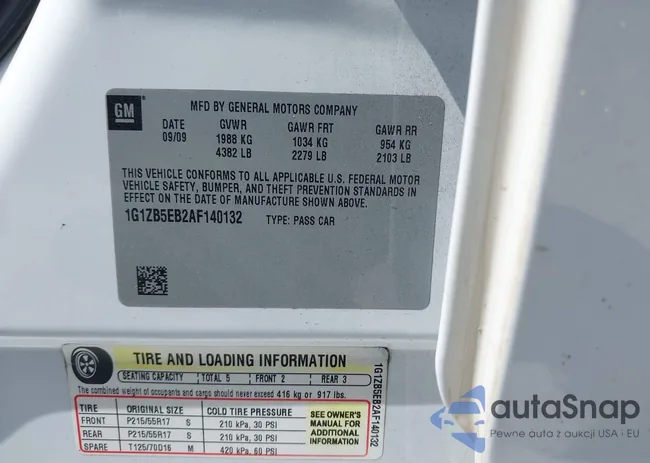 1G1ZB5EB2AF140132: 43069296