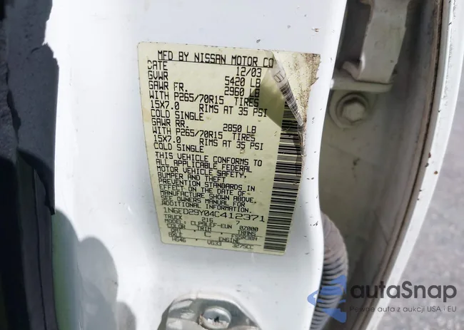 1N6ED29Y04C412371: 43069306