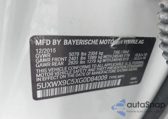 5UXWX9C5XG0D84009: 43069563