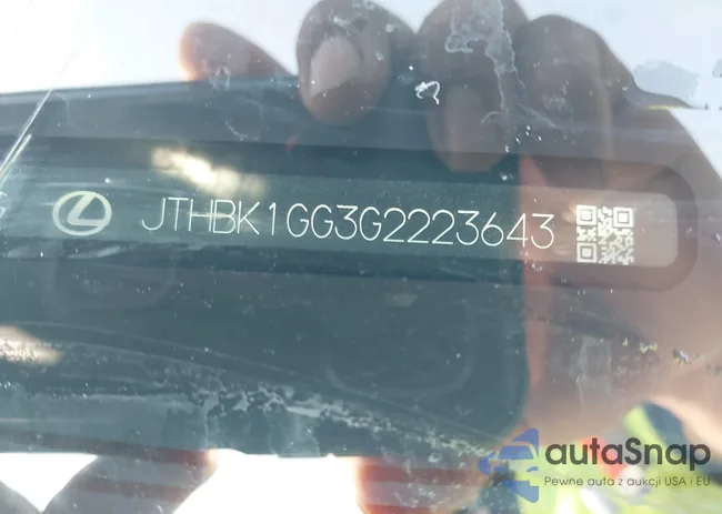 JTHBK1GG3G2223643: 43069595