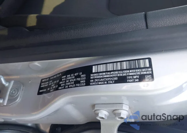 ZACCJAAT3GPD12360: 43069151