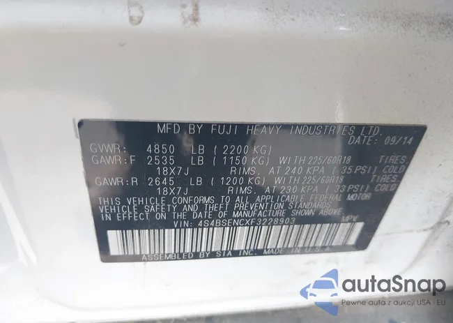 4S4BSENCXF3228903: 43069956