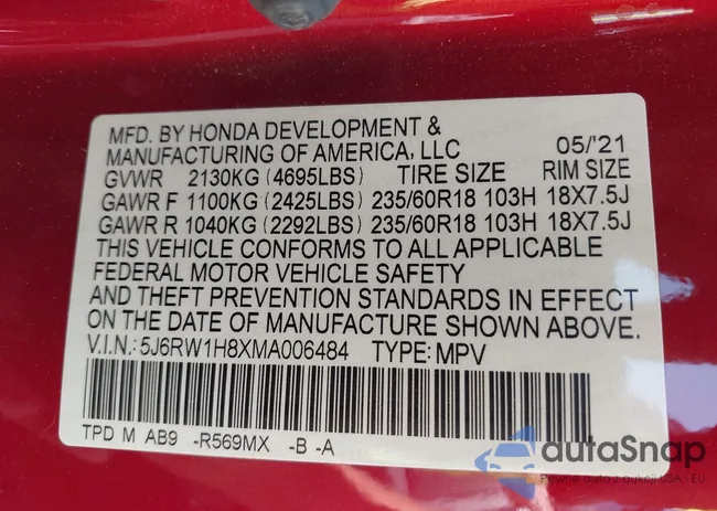 5J6RW1H8XMA006484: 43070067