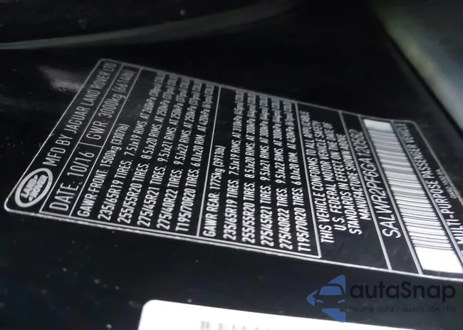 SALWR2PF6GA120582: 43070148