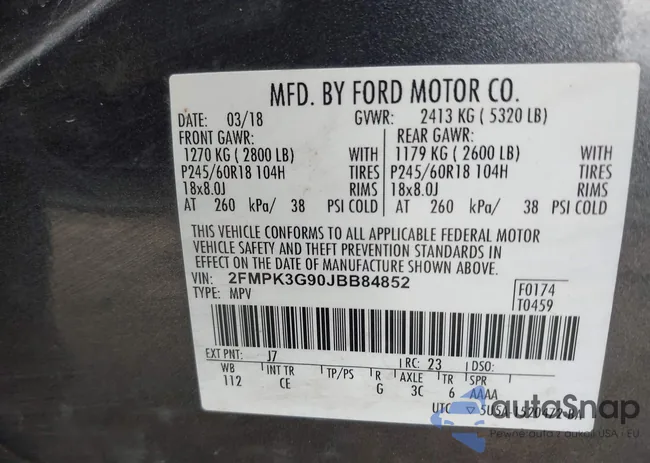 2FMPK3G90JBB84852: 43071580