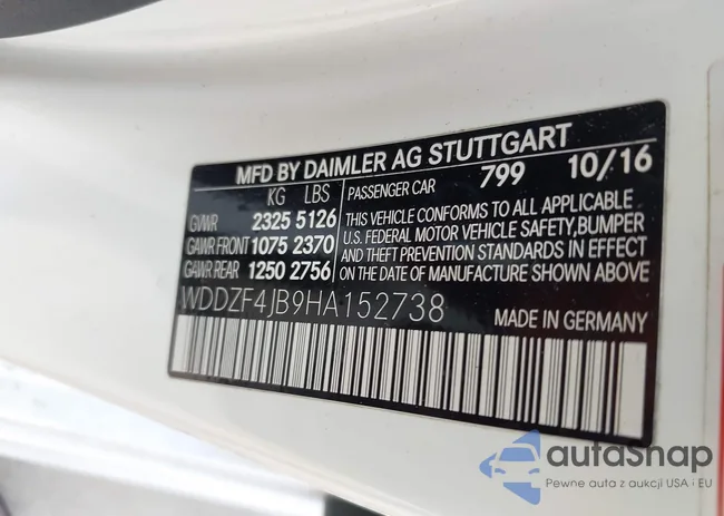 WDDZF4JB9HA152738: 43070792