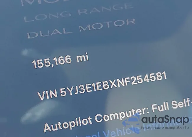 5YJ3E1EBXNF254581: 43071047