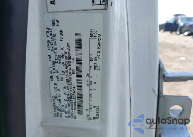 1FTSS3EL1EDA44547: 43071069