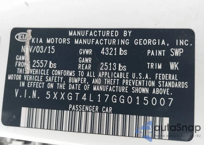 5XXGT4L17GG015007: 43072714