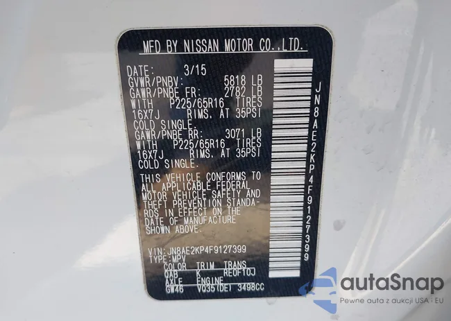 JN8AE2KP4F9127399: 43071938