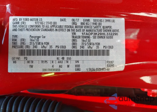 1FADP3K29HL332290: 43071974