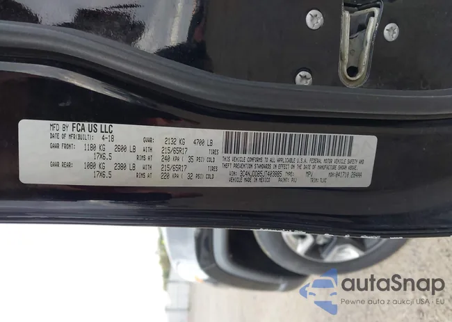 3C4NJDDB5JT403885: 43072009