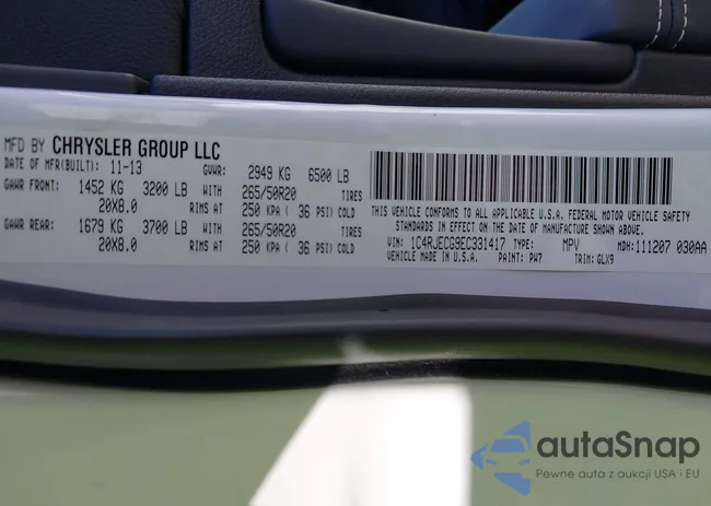 1C4RJECG9EC331417: 43073501