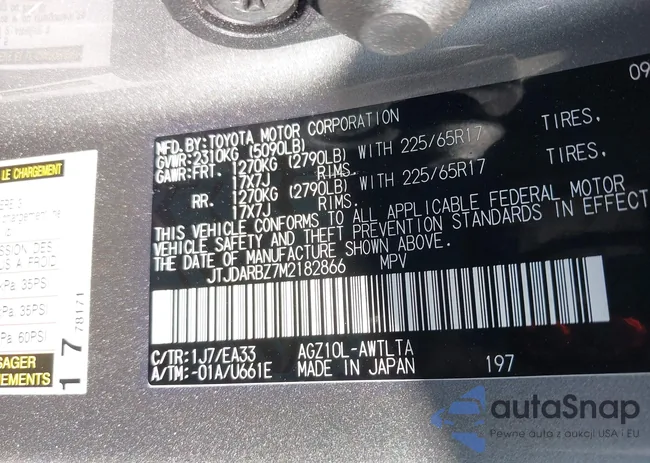 JTJDARBZ7M2182866: 43073680