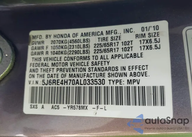 5J6RE4H70AL033530: 43072794