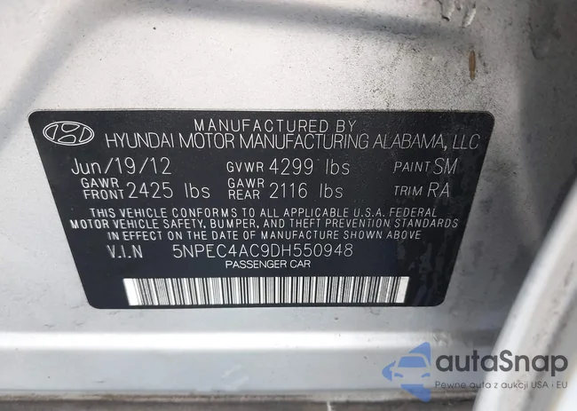 5NPEC4AC9DH550948: 43072982