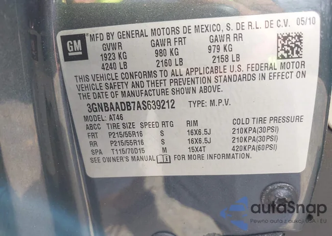 3GNBAADB7AS639212: 43074182