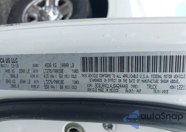 3C6UR4CL4JG424449: 43074352