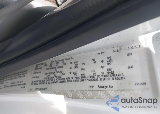 1FTNS2EL8DDA10904: 43074419