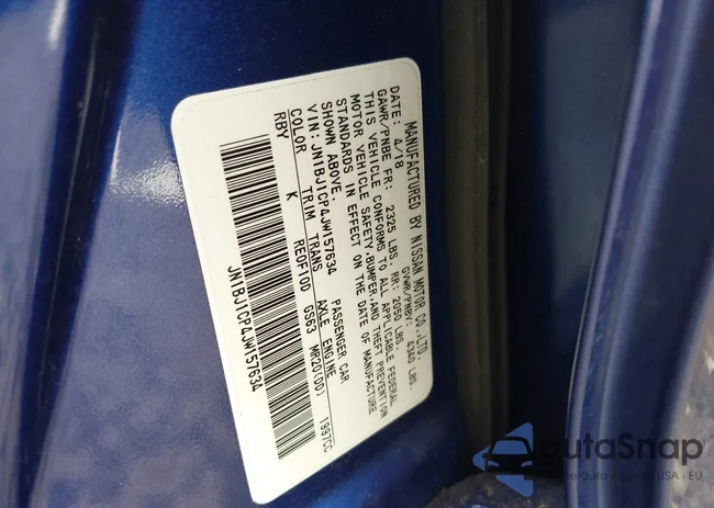 JN1BJ1CP4JW157634: 43074665