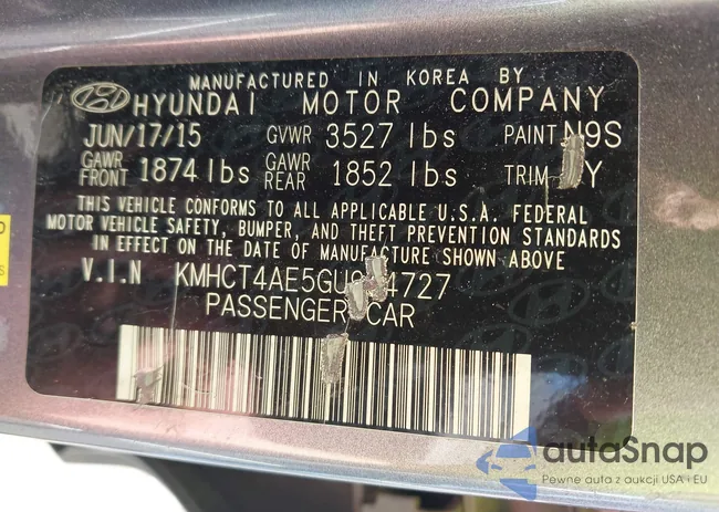 KMHCT4AE5GU964727: 43073919