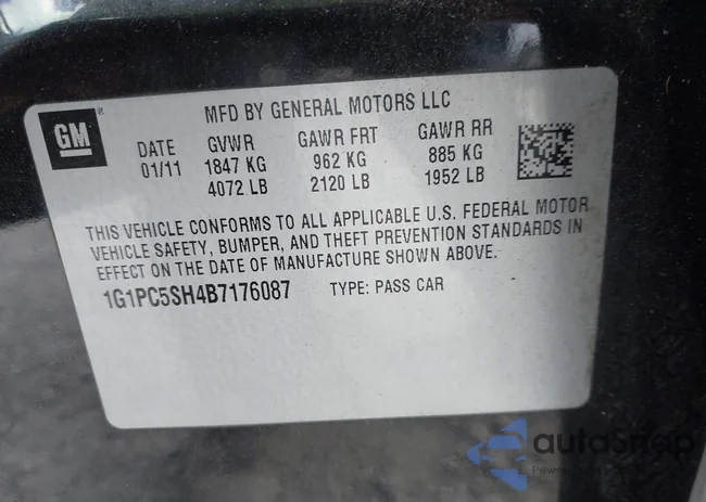 1G1PC5SH4B7176087: 43075155