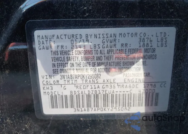 3N1AB7AP0KY295082: 43074979