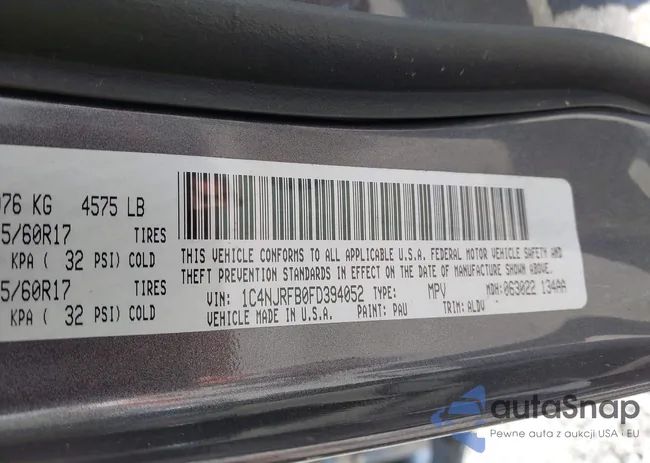 1C4NJRFB0FD394052: 43076413