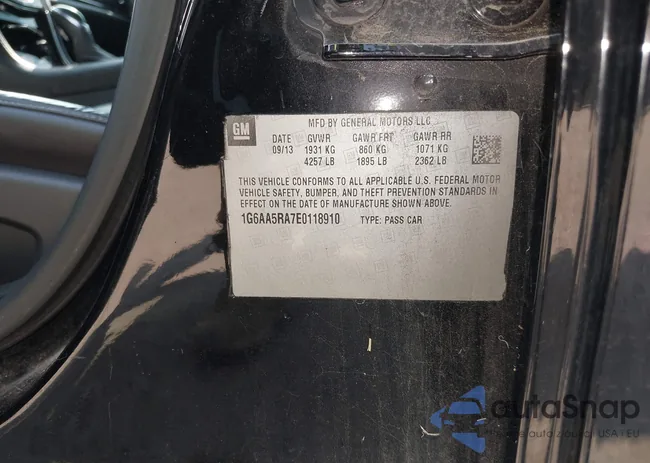 1G6AA5RA7E0118910: 43076417