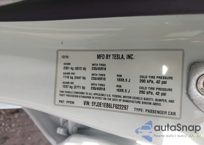 5YJ3E1EB6LF622297: 43075936