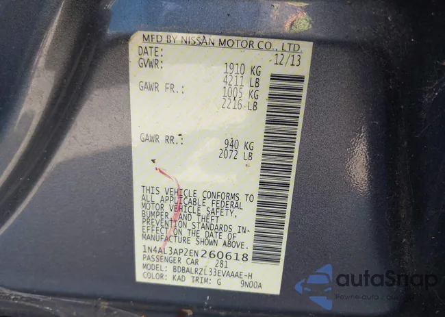 1N4AL3AP2EN260618: 43077337