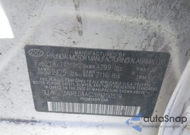 5NPEC4AC2BH250519: 43078634