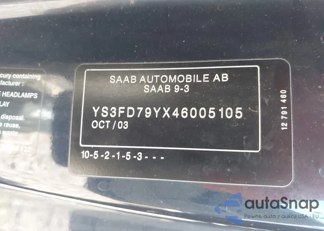 YS3FD79YX46005105: 43079518
