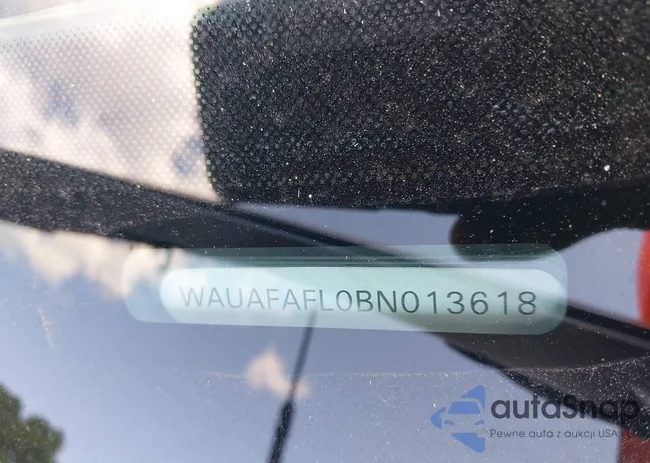 WAUAFAFL0BN013618: 43080609