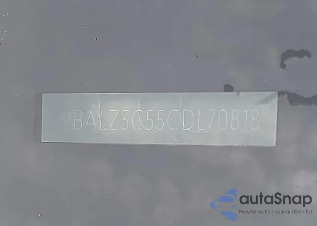 WBALZ3C55CDL70818: 43079957
