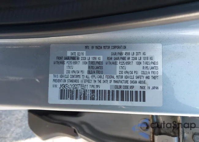 JM3KE4CY2G0775811: 43081377