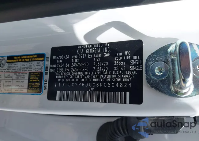 5XYP6DGC6RG504824: 43081575