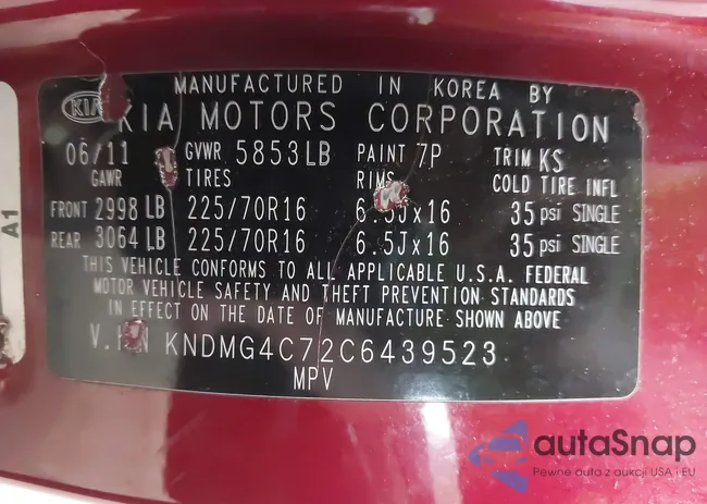 KNDMG4C72C6439523: 43081674