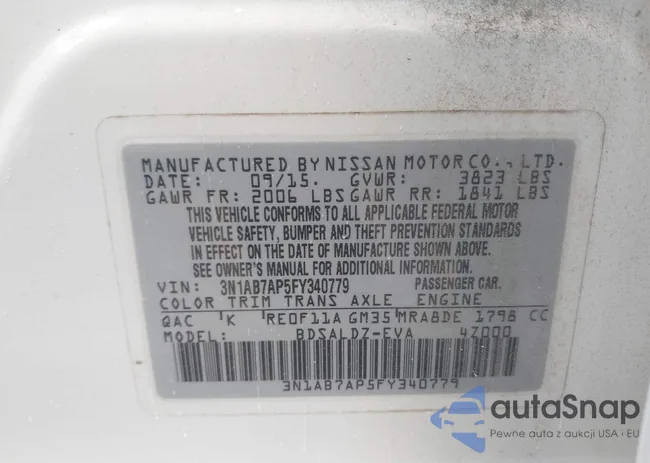 3N1AB7AP5FY340779: 43082589