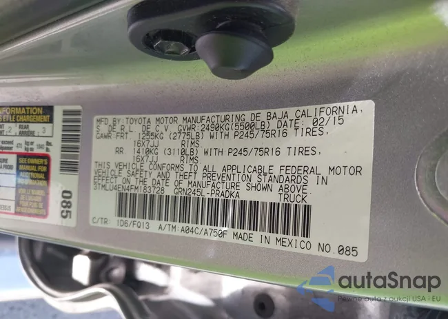 3TMLU4EN4FM183728: 43082602