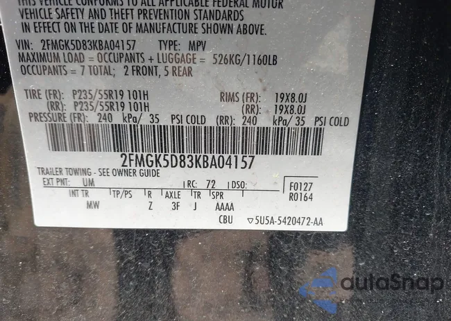 2FMGK5D83KBA04157: 43081961