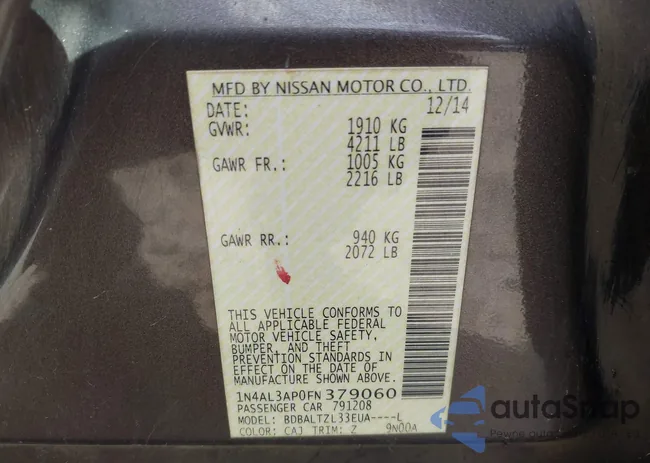 1N4AL3AP0FN379060: 43082915