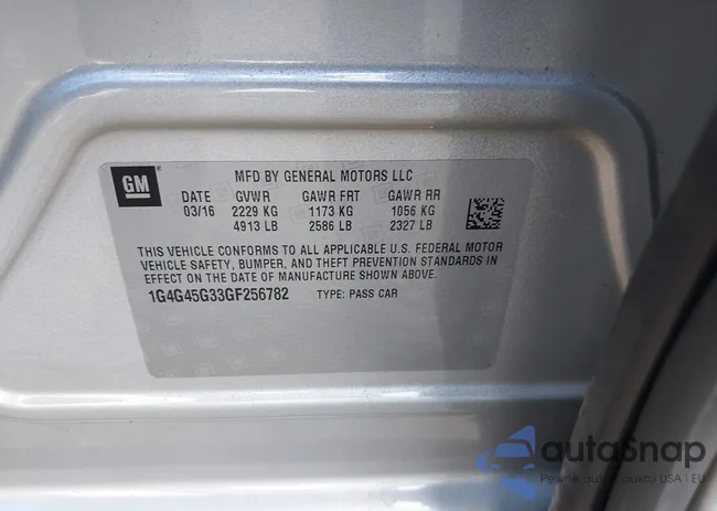 1G4G45G33GF256782: 43083034