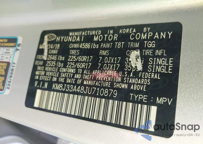 KM8J33A48JU710879: 43084166