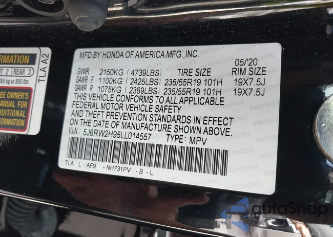 5J6RW2H95LL014557: 43084140