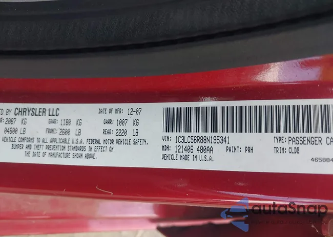 1C3LC56R88N195341: 43085310