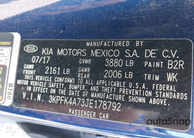 3KPFK4A73JE178792: 43085431