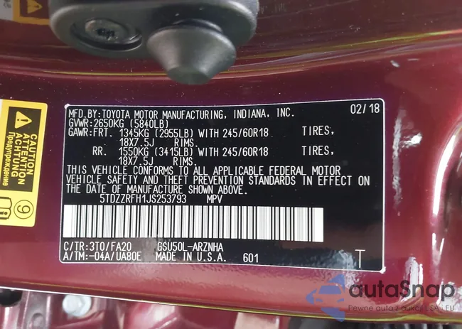 5TDZZRFH1JS253793: 43085514